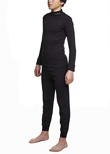 Sherwood Kinder Undertøj 2 dele Unterw sche, Schwarz, 130 EU