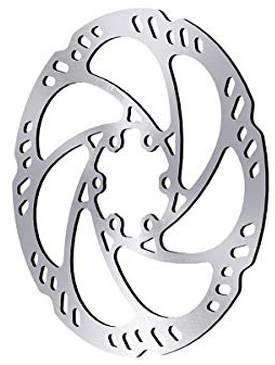 Magura Storm 2700929 HC 6-Loch Bremsscheibe, Silber, Ø 180mm