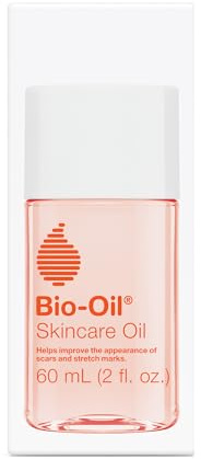 Bio-Oil Skincare Body Oil Serum, Face and Body Moisturizer with Vitamin E & A, for Scars, Stretch Marks, Sensitive Skin, All Skin Types, Dermatologist Recommended, Non-Comedogenic, 2 Oz