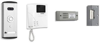 TC274- Bell System BLV1 1 Way Bellini Colour Video Door Entry INTERCOM System & Lock Release