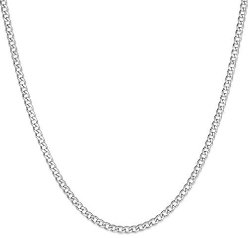 Soul-Cats Panzerkette für Männer, Herren aus Edelstahl in Silber, Breite: 3 mm; Kettenlänge: 55 cm