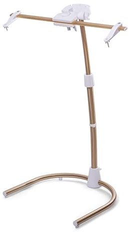 Daylight Company Stitchsmart, Adjustable Embroidery Hoop, Rotated Cross Stitch, Hoop Holder, Hands Free Needlework Stand for Art Craft Sewing Projects, Cream