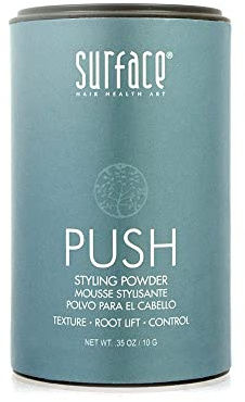 SURFACE Hair Push Styling Powder - Lift Roots, Add Texture With A Natural Matte Finish, 0.35 Oz.