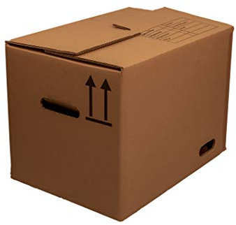 Umzugskarton XL Außenmaß 510 x 350 x 340 mm doppelwellig 2.40 BC bis 40 kg 5 Stück