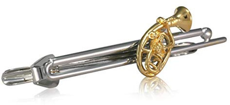 LINDENMANN Krawattenklammer Krawattennadel Tenorhorn