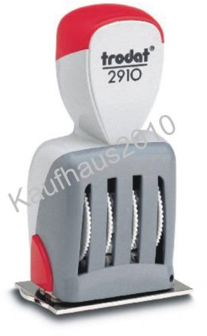 Datumsstempel mit Text Trodat 2910/P06 60 x 35 mm