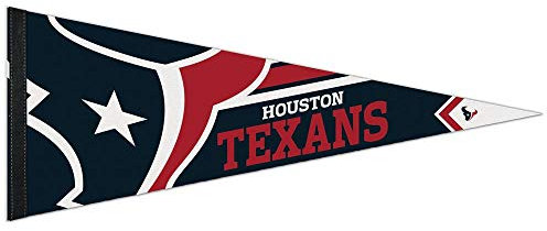 WinCraft Houston Texans Big Logo Premium Football NFL Wimpel