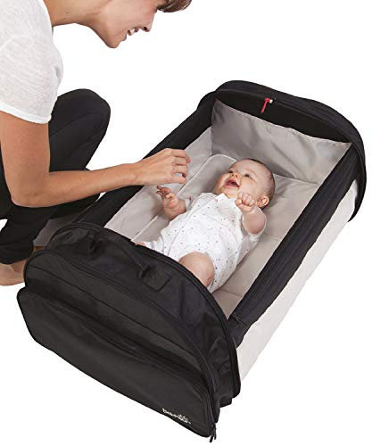 BabySun Lit de Voyage Bébé/Sac à Langer/Couffin Nomade Simple Bed, 0-3 Mois, Léger