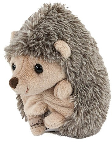 Bukowski Kuscheltier Igel Baby Hubert, 9 cm, sitzend, braun Plüschigel Kuscheligel