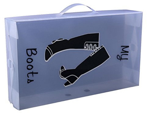 Loywe Schuhaufbewahrung Stiefelbox Schuhkasten Stiefel 52x30x11cm, LWA191