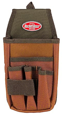 Bucket Boss - Utility Pouch with FlapFit, Pouches - Original Series (54170), Brown