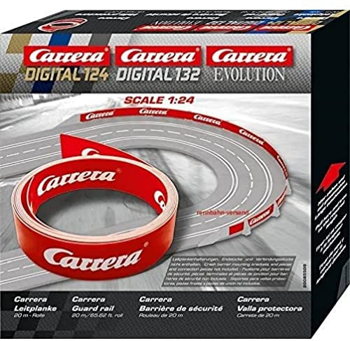 Carrera, 20 m Cars 20085509 Digital 132/124 Evolution Guardrail, Vehicle, Multicolor