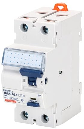 INTERRUPTEUR DIFFÉRENTIEL - IDP - 2P 63A TYPE AC INSTANTANÉ Idn=0,01A - 2 MODULES