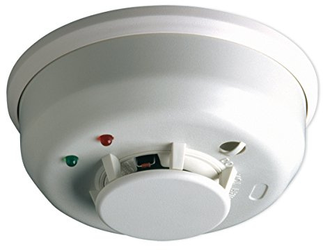 Honeywell 5808W3 Wireless Photoelectric Smoke/Heat Detector