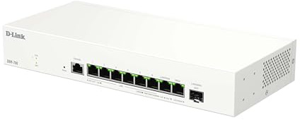 D-Link DBR-700 Business Router – 2.5G Dual WAN, Load Balancing & Failover, VPN (IPSec, WireGuard, OpenVPN, PPTP, L2TP), SPI Firewall, SFP Port, Central AP Management for up to 15 Aps