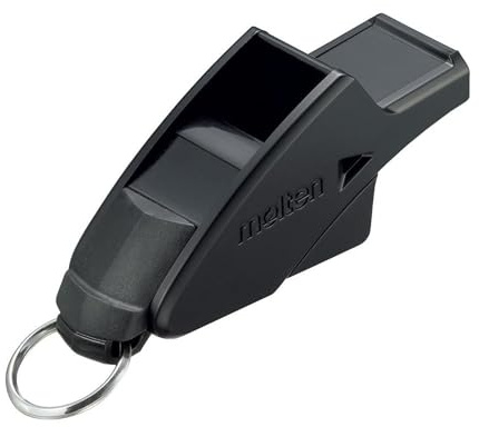 Molten Dolfin Whistle- Soccer, Black, One Size