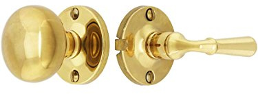 Deltana SDL980U3 Storm Door Latch with A Round Rose 7/8-Inch to 1-3/8-Inch Door Thickness
