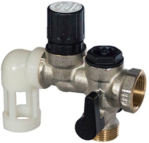 COMAP Groupe de sécurité 889 Inox coudé pour chauffe-eau, cumulus - 20x27 ou 3/4 - 889216