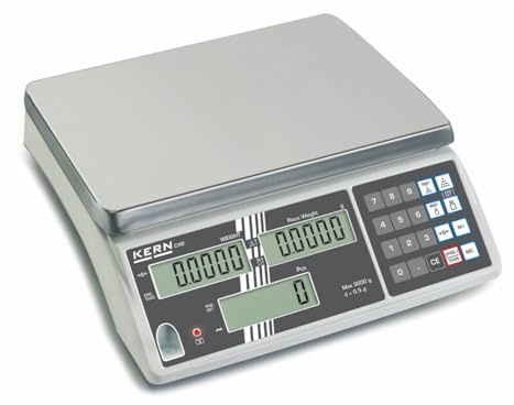 Counting scale - Entry level model in professional counting [Kern CXB 3K0.2] Precision up to 0,2 g, Weighing range max. 0,2 g