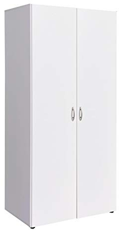 AVANTI TRENDSTORE - Armadio 2 ante Bianco BALU 2, ca 81x177x52cm