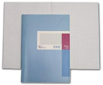 König & Ebhardt König und Ebhardt König & Ebhardt 8614211 Geschäftsbuch / Kladde (A4, kariert, 80g/m², 40 Blatt, Drahtheftung)