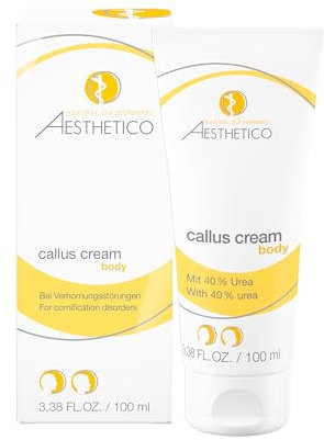 AESTHETICO callus cream - Crème fonctionnelle contre les callosités fortes - Crème anti-crevasses à l'urée - 100 ml