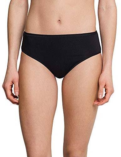Schiesser Damen Slips (DE/NL/SE/PL, Numerisch, 44, Regular, Regular, 3 x schwarz)