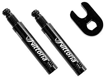 Vittoria Valve Extension 30 mm Blister 2 Pcs. In Alu + Spanner