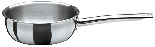 Spring 0415666020 Brigade Premium Sauteuse, Edelstahl, silber, 10 x 25,6 x 43,6 cm