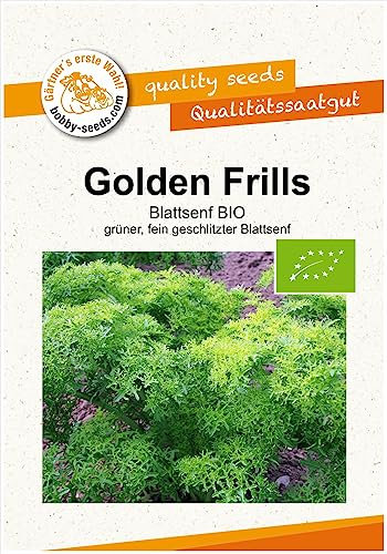 BIO-Salatsamen Golden Frills Blattsenf Portion