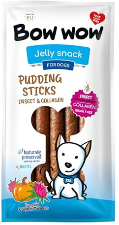 Bow Wow Treats Bacon Pudding Sticks, 170 g, 6-Piece