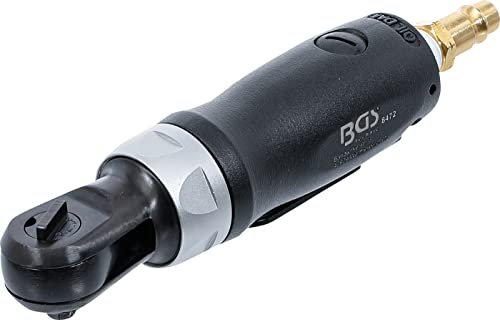 BGS Druckluft-Ratschenschrauber - 6,3 mm (1/4) - 54 Nm - extra kurz