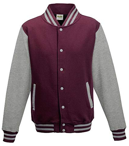 Just Hoods - Unisex collegejacka 'Varsity Jacket'