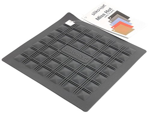 Silikomart | Miss Hot Presina, Materiale Sintetico, Colore Grigio, Misure 175 x 175 x 13 mm,