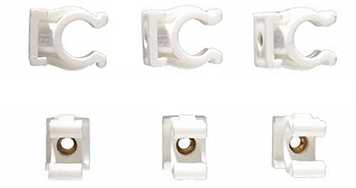 Cornat TP560405 Rohr-Clips einfach für 22 mm, 25 Stück