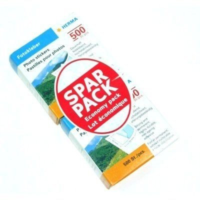 2 Stück Herma Fotokleber Doppelpack 4x500 St. Sparpack