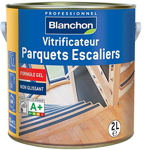 Blanchon - Vitrificateur escaliers aqua - Finition.Satiné -