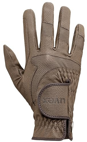 Uvex I-Performance 2 - Gants d’équitation Flexibles pour Hommes et Femmes - Durable - Ventilation Optimale - Brown - 6
