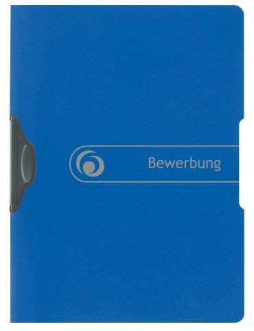 Herlitz 11206638 Express-Clip Application File A4 Polypropylene Pack of 5 Blue
