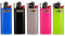 Mechero a prueba de niños, pequeño BIC, varios colores, 5 unidades