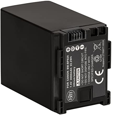BM Premium BP-828 Battery Compatible with Canon HF G21/G30/G40/G50/G60/G70