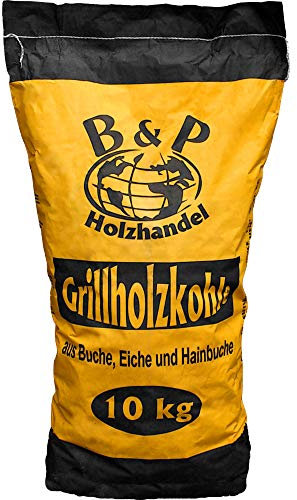 B&P Dienstleistungen und Service 10 kg Sack Holzkohle (1,79€/kg)