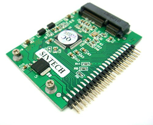 Mini SATA SSD mSATA a 44pin IDE tarjeta de adaptador para 2.5 pulgadas IDE disco duro