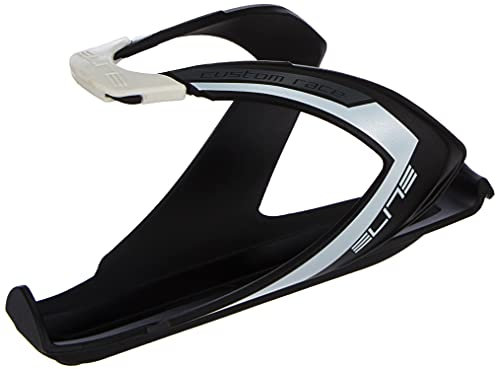 Elite Flaschenhalter Custom Race schwarz/weiß matt