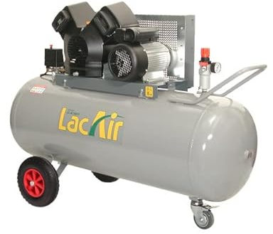LACME SAS OBA20220 Compresseur à Courroie LACME TwinAir 23/200 M-monophasé 23 m³/h sur cuve 200 litres-462900