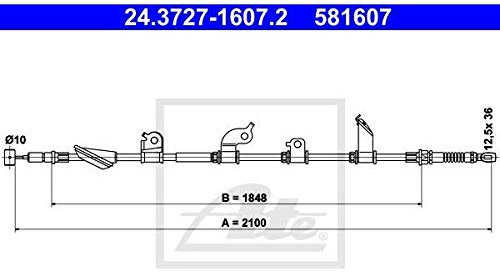 ATE 24.3727-1607.2 Système de Servofrein