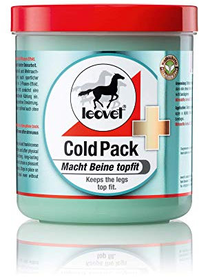 Leovet Cold Pack | 500 ml | Balsam für Pferde | Zur Unterstützung der Muskulatur und Beweglichkeit | Enthält Arnika, Rosmarin, Menthol und Weihrauch-Harz | Langanhaltende Kühlung