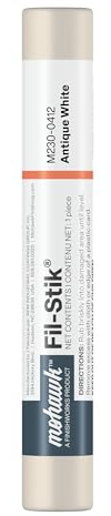 Mohawk Fil-Stik Wax Putty Stick for Wood Repair, Antique White M230-0412, 1 Count