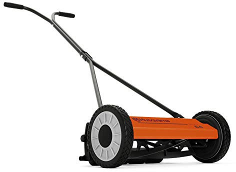 Husqvarna Tagliaerba Manuale 64, Progettato per l’Uso Anche nell’Erba Alta, tagliaerba elicoidale Perfetto Anche per Prati Non Tagliati di frequente.