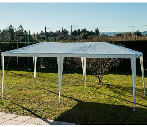 WERKA PRO Tente de réception 3 x 6 m Blanche